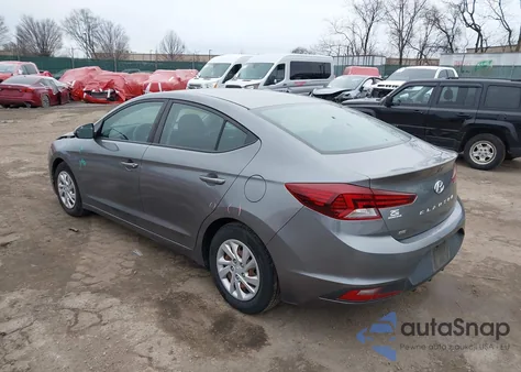2019 Hyundai Elantra Se z USA, uszkodzony, nr VIN 5NPD74LF3KH450669